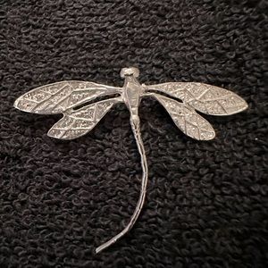 Sterling Silver Dragonfly Pendant